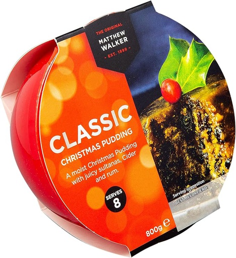 Walker Classic Pudding 800gm